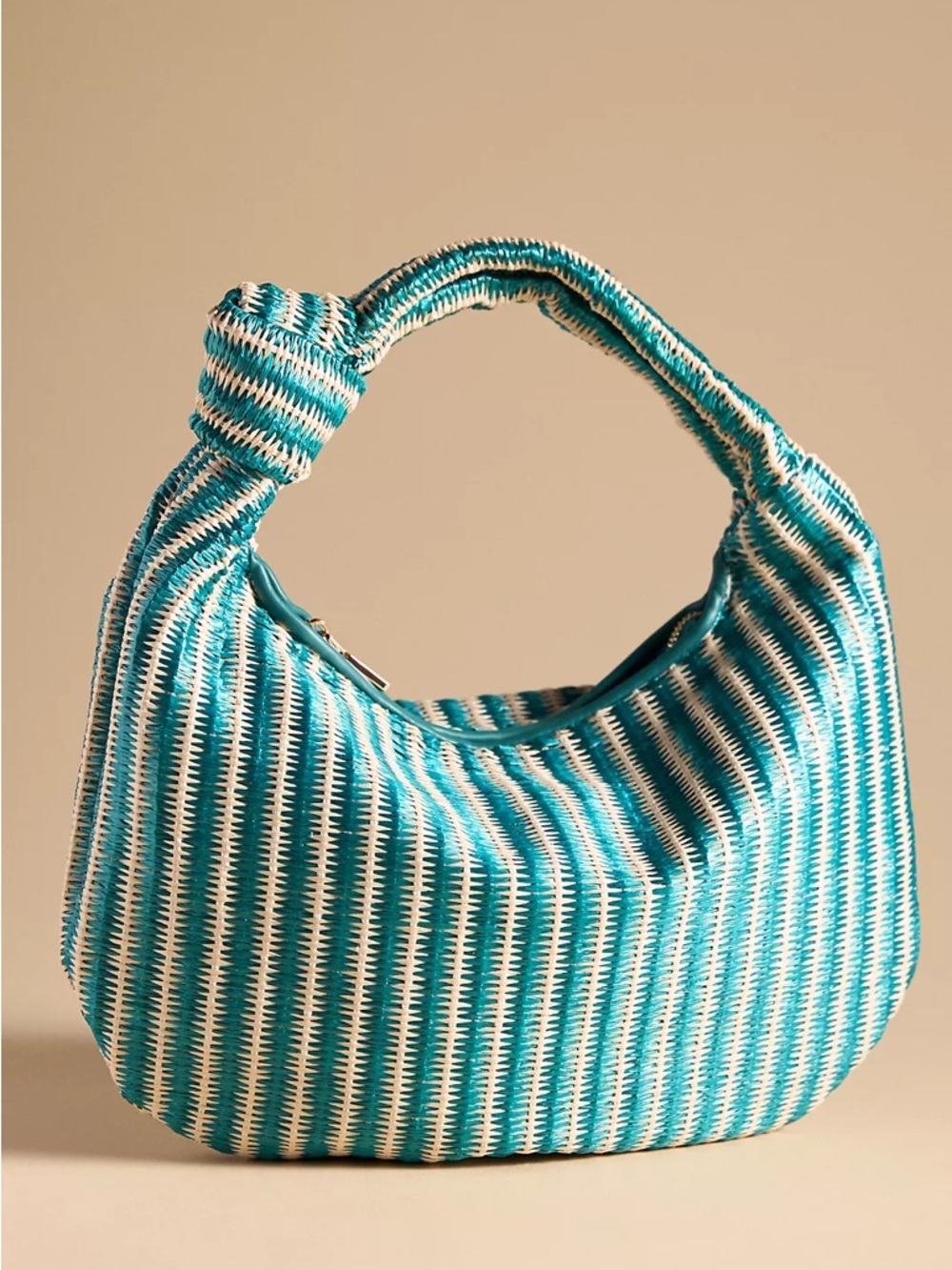 NWOT The Brigitte Satchel by Melie Bianco: Raffia Edition